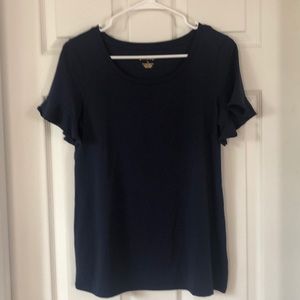 Lilly Pulizter Navy Tee NWT